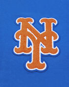 PRO STANDARD New York Mets Classic Chenille Double Knit Pull Over Hoodie  LNM531580-RYB Blue 4