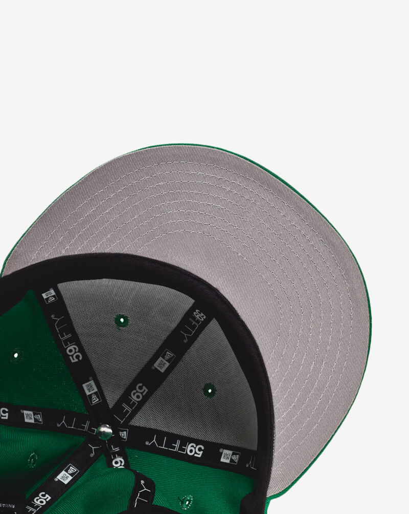 New Era 59Fifty Philadelphia Eagles Oversized Script Fitted Hat 60693581 Green 4