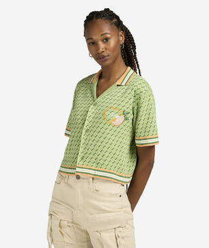 Monogram Button-Down Shirt