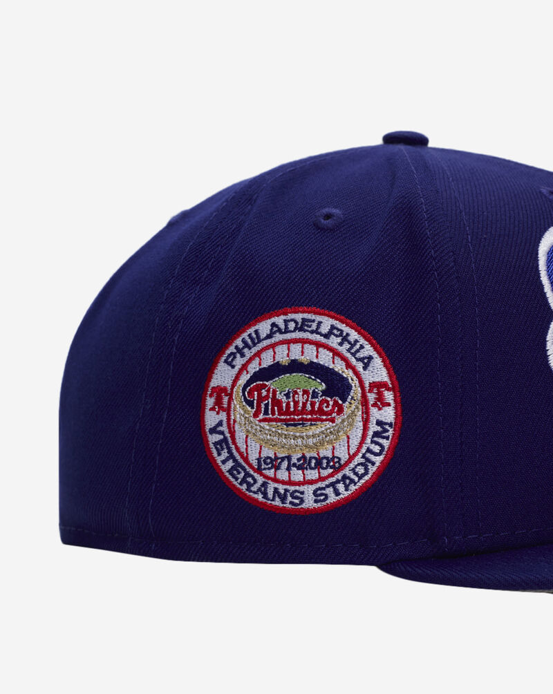 New Era 9Fifty Philadelphia Phillies Wordmark Snapback Hat 70931177 Blue 2