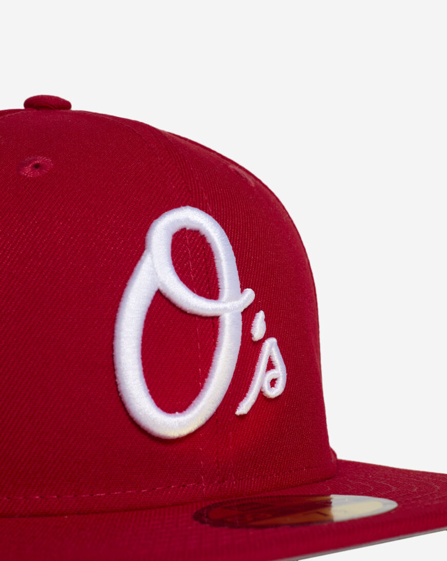 Baltimore Orioles New Era 59Fifty Cap Black On Field Road