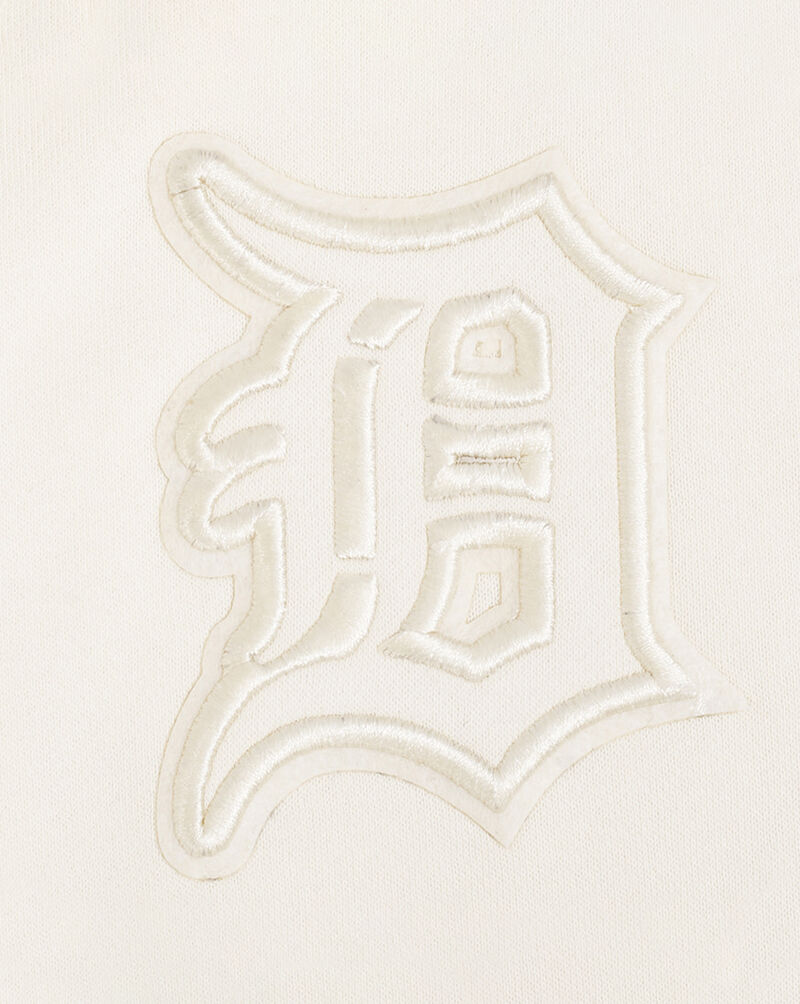 PRO STANDARD Big Girls' Detroit Tigers Neutral Fleece Crewneck LDTBC314940-EGG cream 2