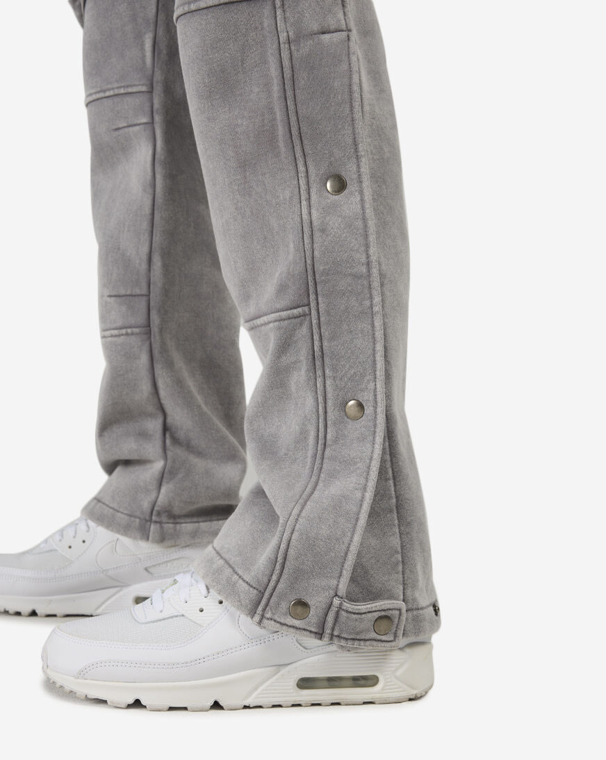 Shop Bag Mafia Washed Cargo Sweatpants DEC-1000-GRY grey | SNIPES USA