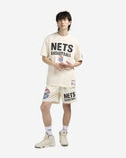 Mitchell  Ness Brooklyn Nets Mesh Practice Shorts BT6914-NJNCREA Beige 4