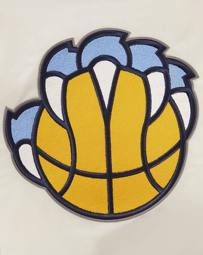 Memphis Grizzlies Retro Classic Rib Satin Jacket