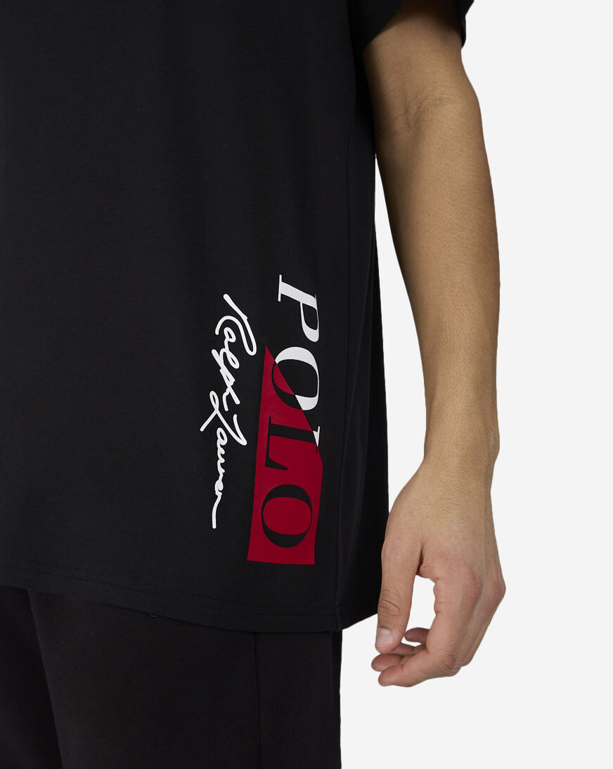 Shop Polo Ralph Lauren Logo Tee PF20FR-AWXT black | SNIPES USA