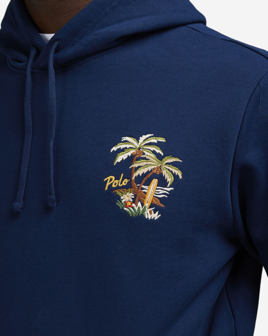 Shop Polo Ralph Lauren Tropical Graphic Hoodie 710959030001