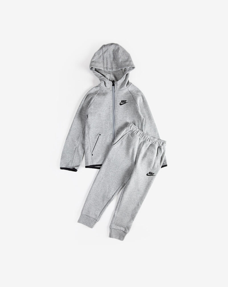 Nike Boys' NSW Essential Tech Fleece Set 76E786-GK6 Grey 1