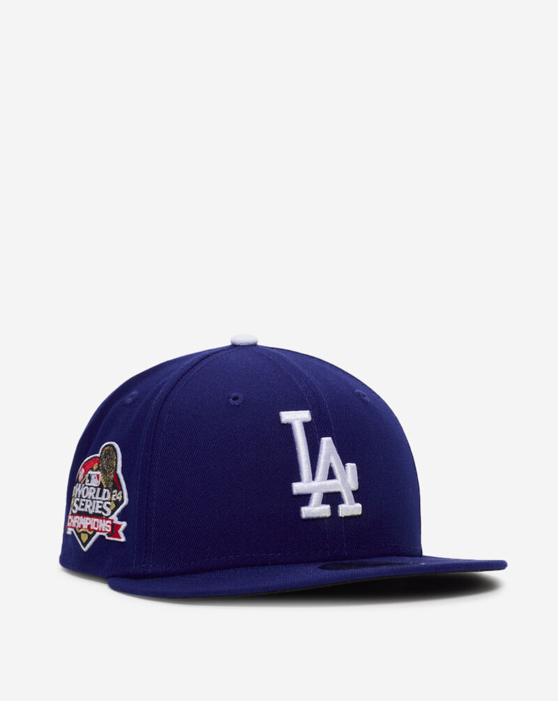 New Era 59Fifty Los Angeles Dodgers World Series Fitted Hat 14520420 Blue 1