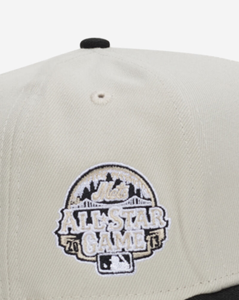 New Era 9Fifty New York Mets A-Frame Snapback Hat 71012989 Grey 2