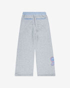 Jordan Big Kids' Blue Jeans and Bling Fleece Pants 45F194-G2H Grey 3