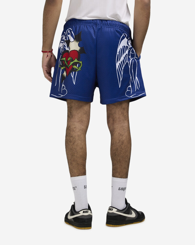 Ed Hardy Cross Snake Mesh Shorts EHM8004-6-BLU Blue 2