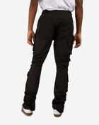 Nylon Utility Pocket Stacked Flare Pant
