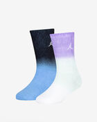 Grade School Dip Dye Crew Socks