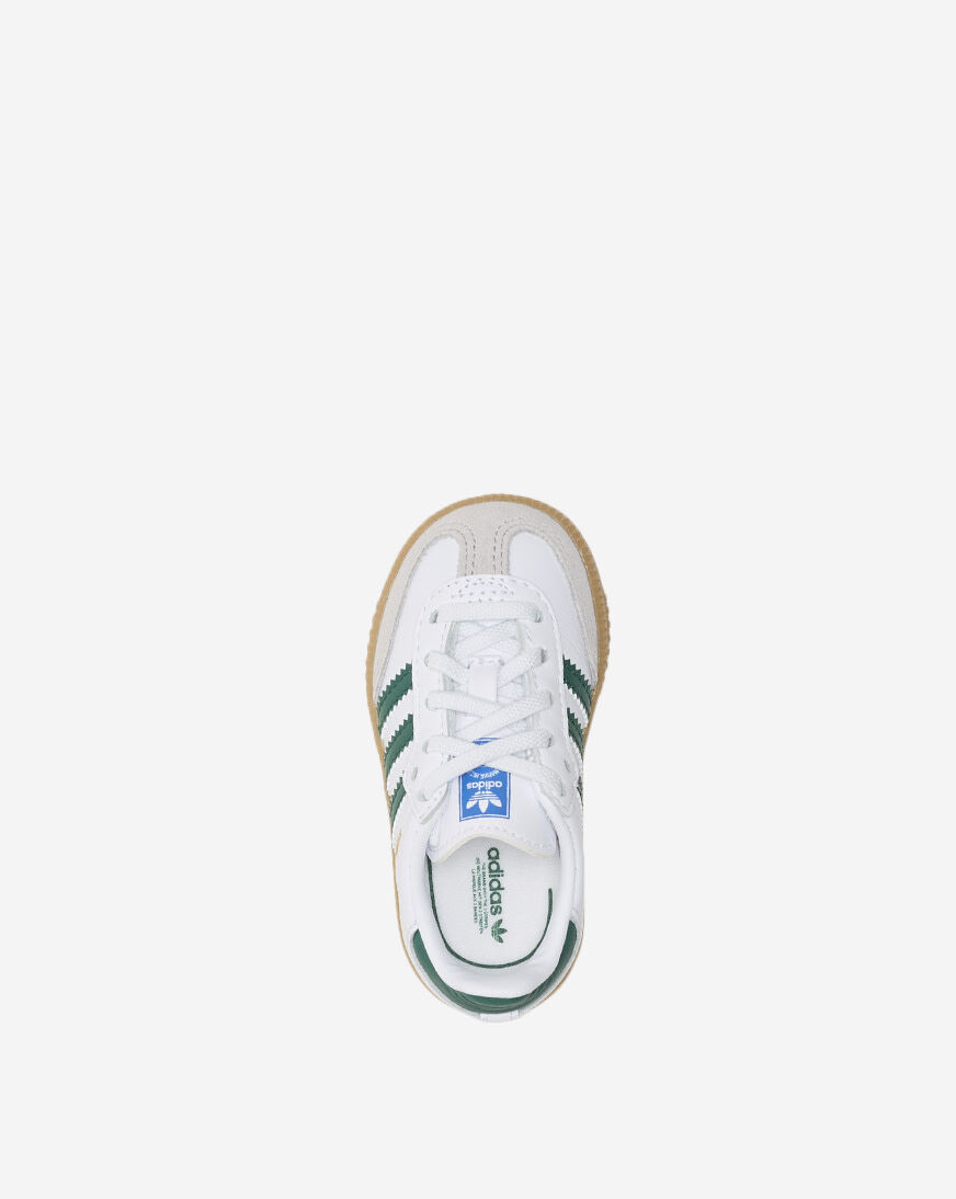 white and green sambas