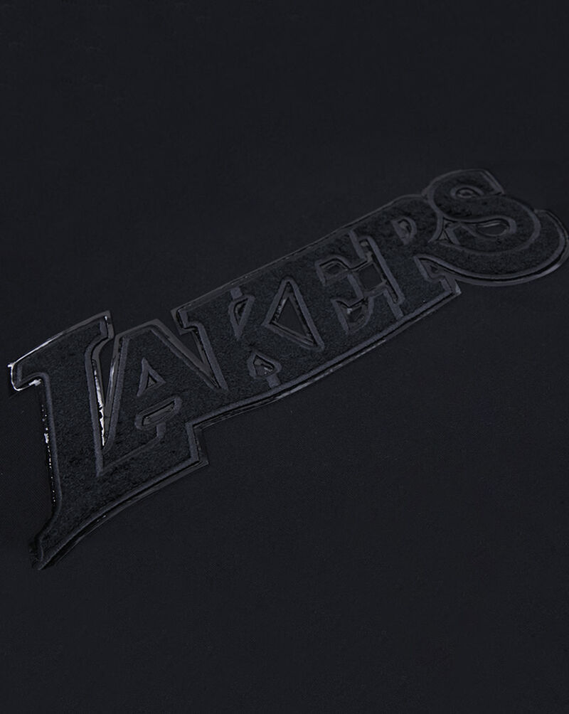 PRO STANDARD Los Angeles Lakers Triple Black Pullover Hoodie BLL553412-BLK Black 4
