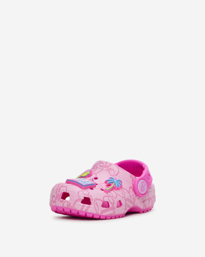 Crocs Toddler Barbie Classic Clog 211407-90H Pink 2