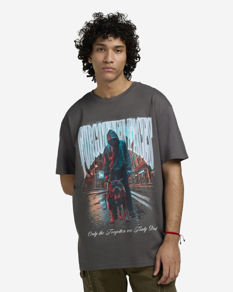 Forgotten Faces City Block Tee FOFUS120-03516 Grey 1