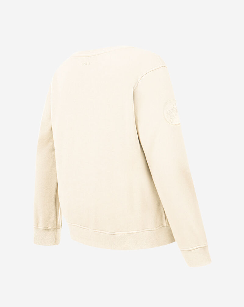 PRO STANDARD Big Boys' Los Angeles Dodgers Neutral Fleece Crewneck LLDB5315083-EGG cream 3