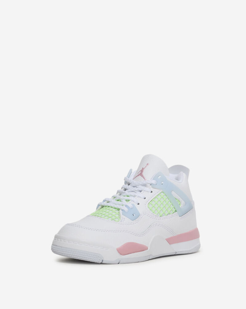 Jordan Little Kids' Air Jordan 4 Retro IB7069-100 White 2