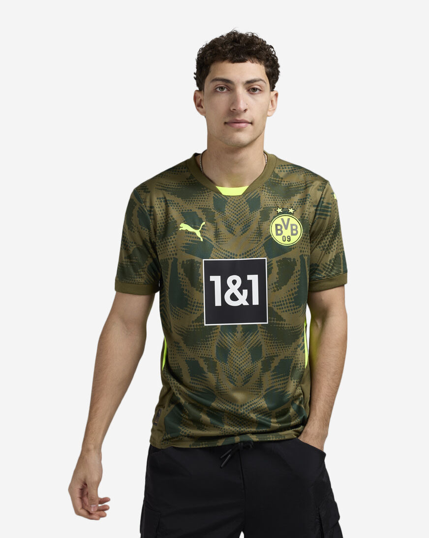 Shop Puma Borussia Dortmund Goalkeeper Jersey 77497197 green