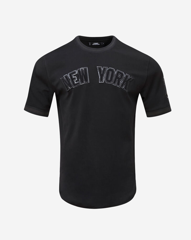 PRO STANDARD New York Yankees Triple Black Double Knit Tee LNY132559-BLK Black 1