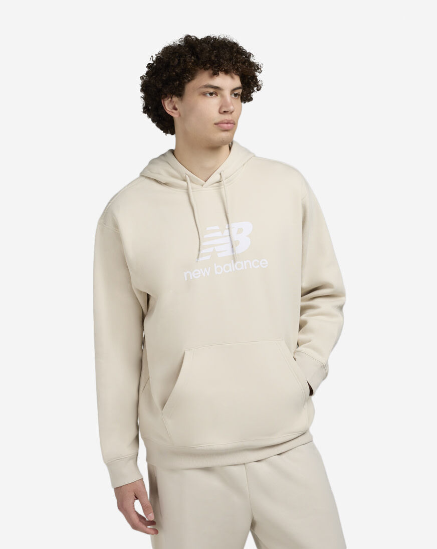 Shop New Balance Sport Essentials French Terry Logo Hoodie MT41505