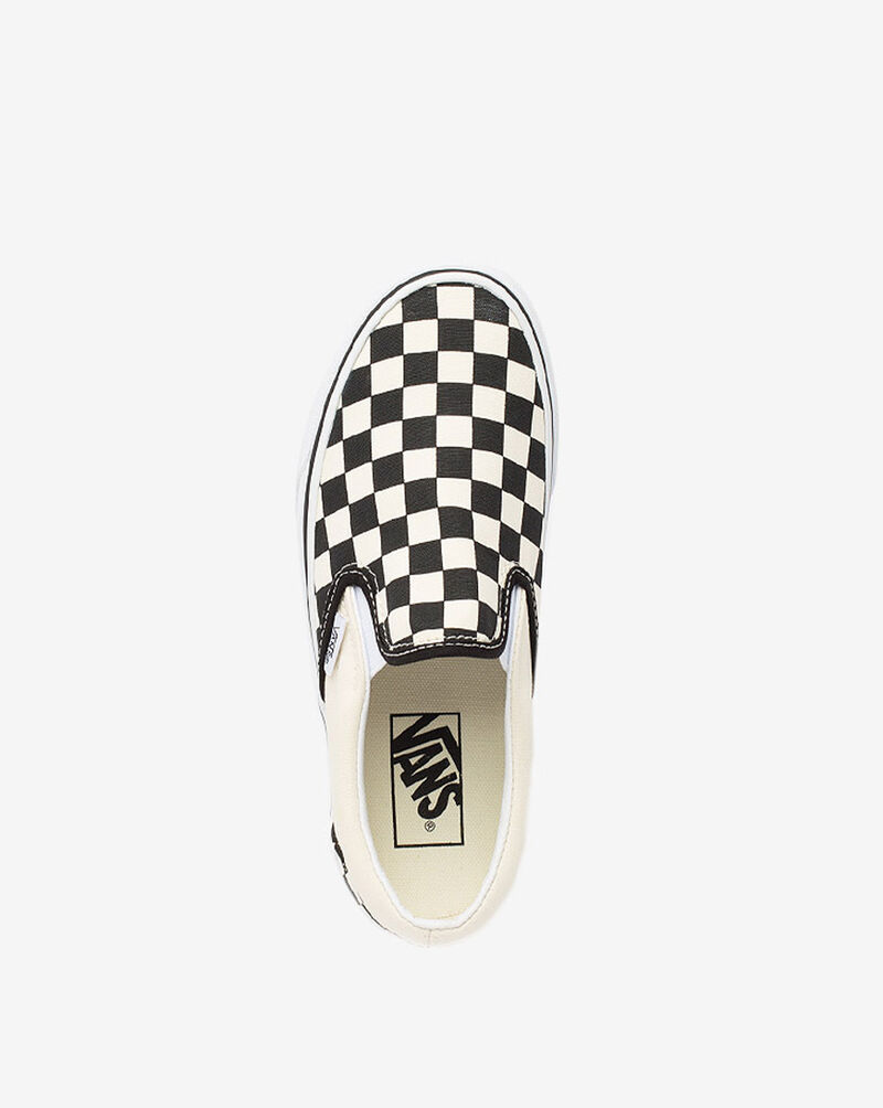 Vans Grade School Checkerboard Classic  Slip-On VN000EYEBWWJ Black 5