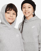 Nike Big Kids' NSW Club Fleece Hoodie FD3000-063 Grey 3