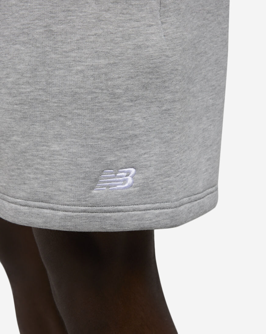 Shop New Balance Essentials Fleece Shorts MS41504-AG grey | SNIPES USA