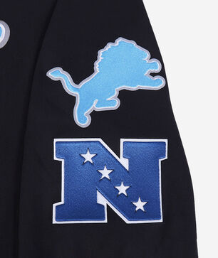 Detroit Lions Retro Classic Fleece Pull Over Hoodie