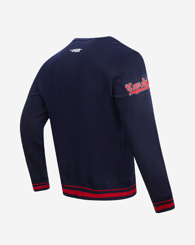 St. Louis Cardinals Retro Mash Up Rib Fleece Crewneck 