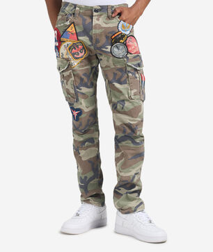 Patch Work Cargo Pant
