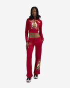 Ed Hardy Tiger Mountain Fleece Pants EHW1800-73 Red 4