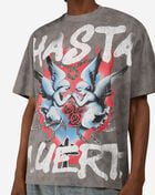Hasta Muerte Angel Chain Tee HMHAC011-LGRY Grey 3