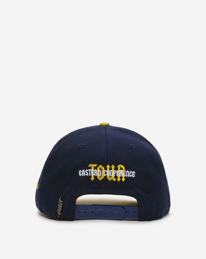 PRO STANDARD Indiana Pacers City Tour Wool Blend Pro Pinch Snapback Hat BIP7515638-MDN Blue 3