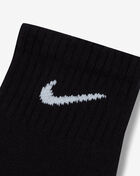 Nike 3Pk Everyday Quarter Cushion Socks SX7667-010 Black 2