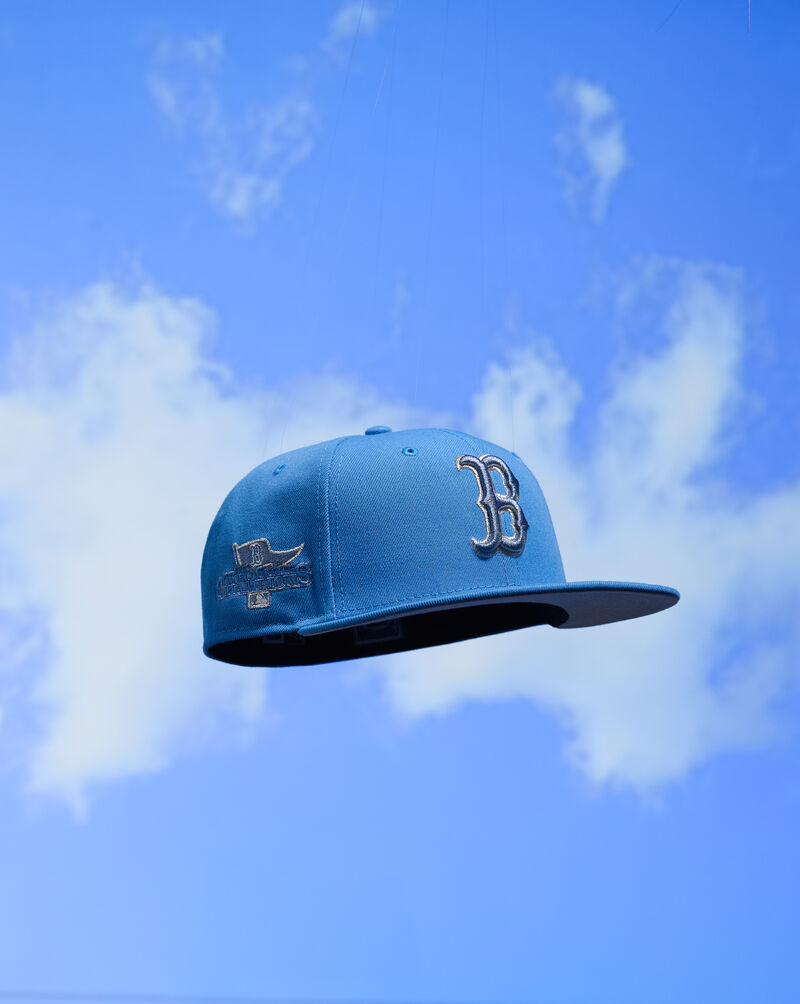 New Era 59Fifty Boston Red Sox Fitted Hat 71015709 Blue 5