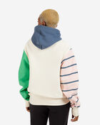 Reverse Weave Colorblock Pullover Hoodie