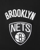 PRO STANDARD Brooklyn Nets Mash Up Rib Fleece Crewneck BBN5515678-BGY Black 4