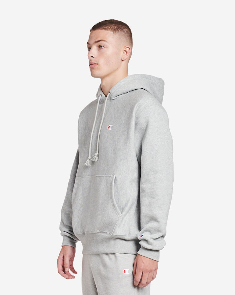 Champion Men's Reverse Weave Hoodie - Gray - Hoodies