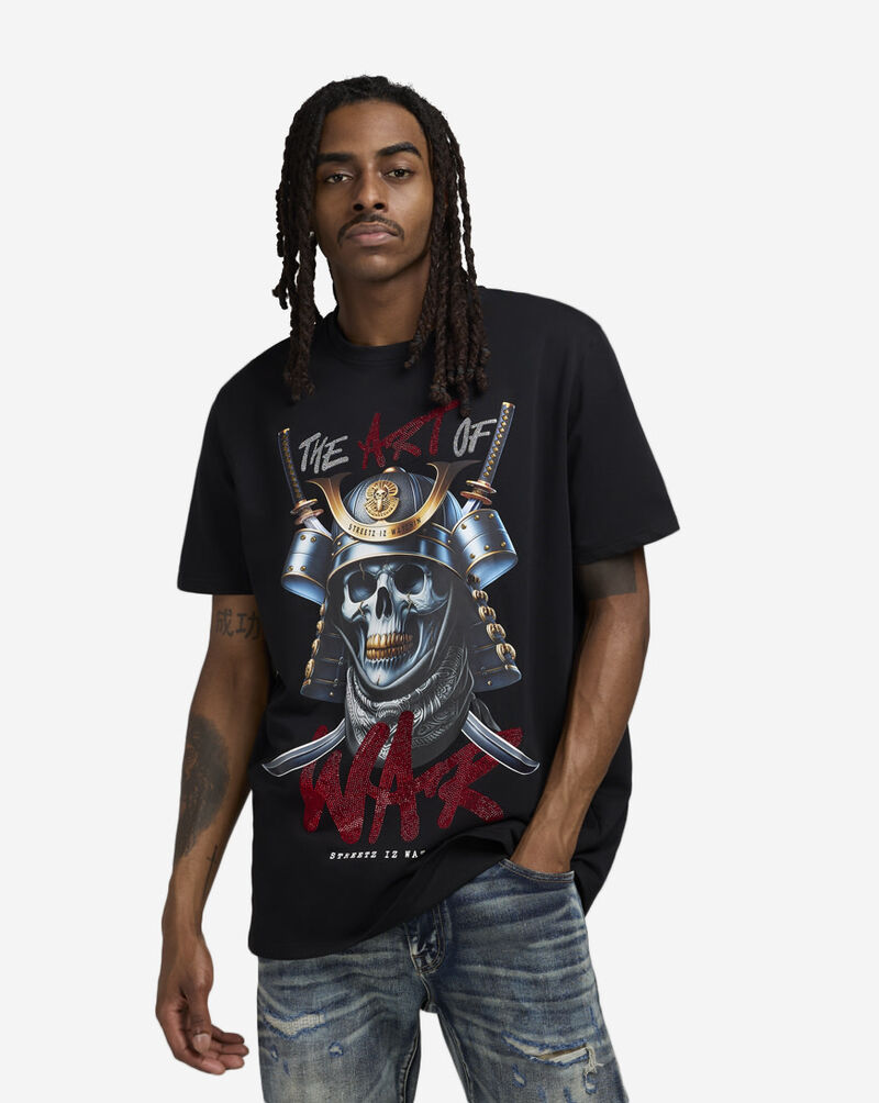 STREETZ IS WATCHIN The Art Of War Tee SIW5229-BLK Black 1