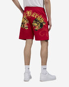 Ed Hardy Panther Jaguar Fleece Shorts EHM8100-18-RED Red 2