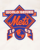 New York Mets Retro Classic Rib Satin Jacket