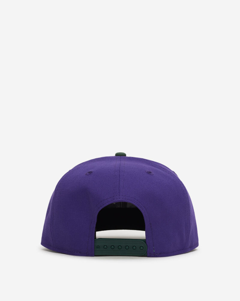 New Era 9Fifty Milwaukee Bucks A-Frame Snapback Hat 71031585 Purple 3