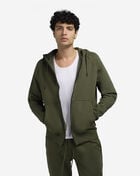 Jordan Craig Basic Full Zip Hoodie 8870H-OLV Green 1