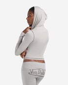 Von Dutch Full Zip Yoga Jacket  VDYT-003GRY Grey 2