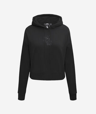Chicago White Sox Neutral Cropped Pullover Hoodie