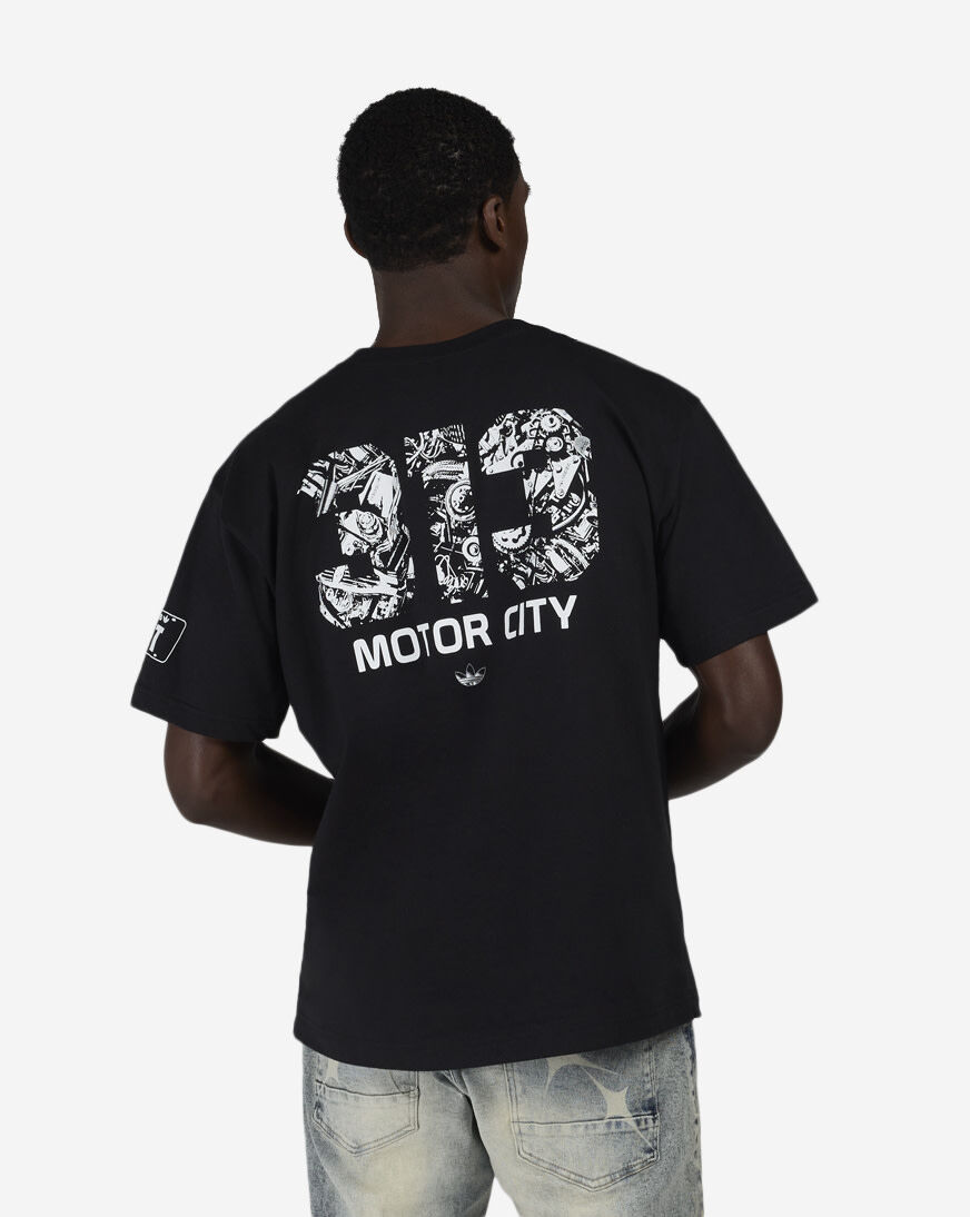 Shop Adidas 313 Motor City Tee LF6576 black | SNIPES USA