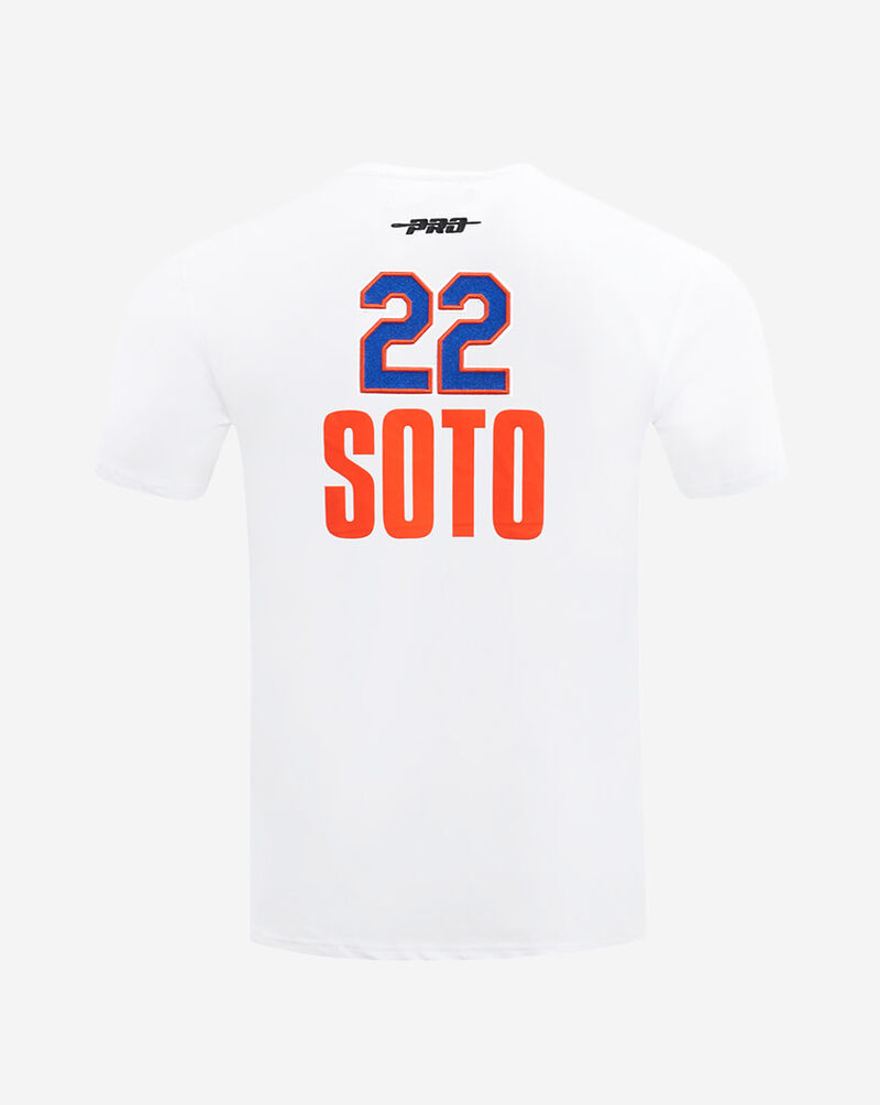 PRO STANDARD New York Mets Juan Soto #22 Classic Tee LNM1315700-WTB White 3